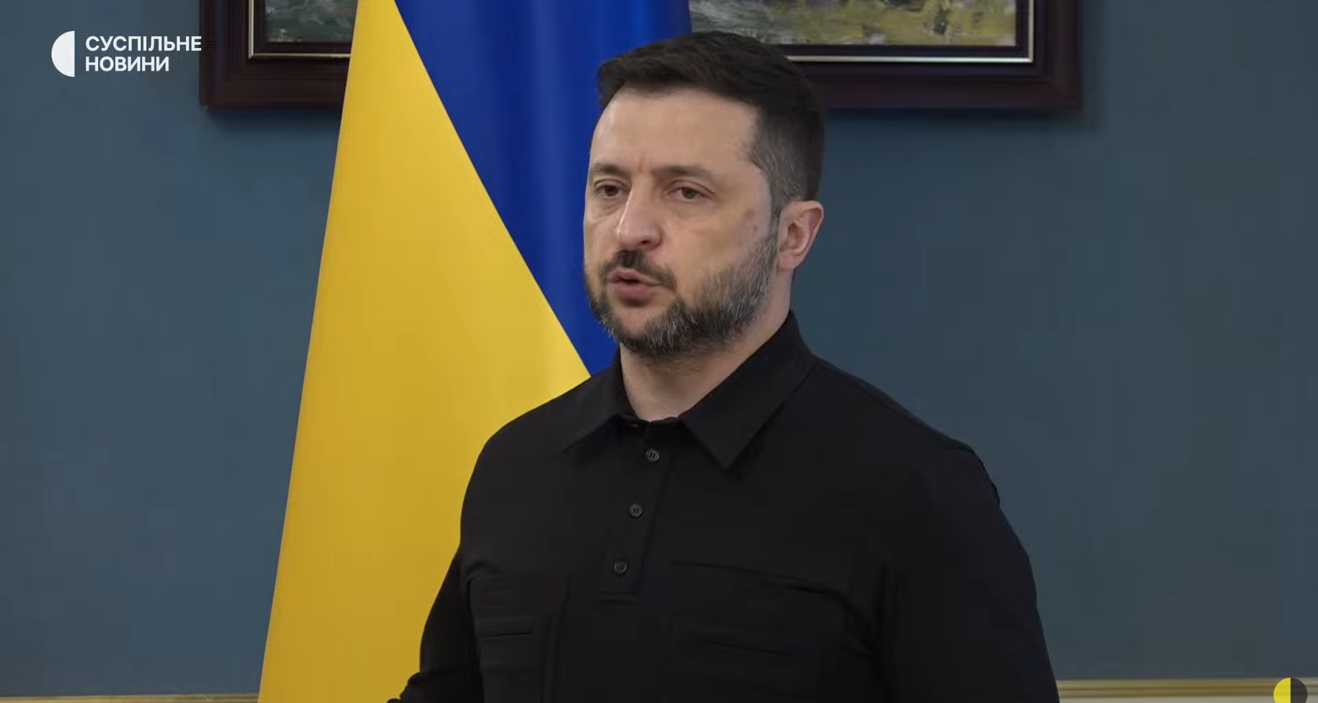 Ukrainian President Volodymyr Zelenskyy speaking at a press conference on 27 September, 2025.