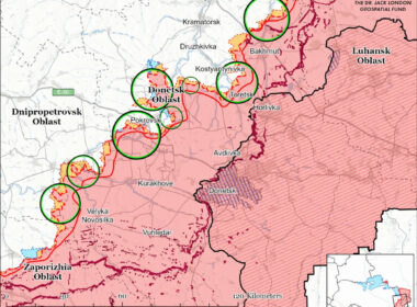 russia failed take pokrovsk summer—now it’s sending elite naval units tanks round two isw says assessed terrain control donetsk oblast 6 2025 map-isw-situation-donetsk-oblast-sep-6 shifting forces equipment multiple sectors ukrainian military