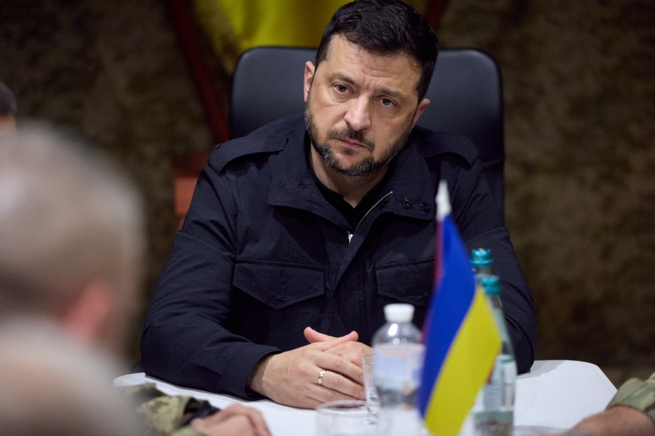 Ukrainian President Volodymyr Zelenskyy