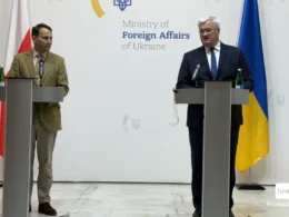 polish and ukrainian foreign ministers