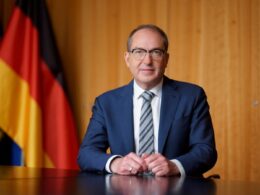 germany let its army shoot down drones—because threat now “very concrete” germany’s federal minister interior alexander dobrindt henning schacht / bmibundde pressefoto-dobrindt-flaggen german authorities preparing legal changes allow armed forces—the