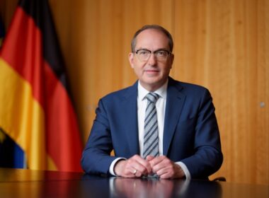 germany let its army shoot down drones—because threat now “very concrete” germany’s federal minister interior alexander dobrindt henning schacht / bmibundde pressefoto-dobrindt-flaggen german authorities preparing legal changes allow armed forces—the