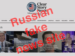 The site “Clear Story News” mimics the look of a legitimate US news outlet, but is part of a broader Russian disinformation operation that uses AI-generated content to spread Kremlin-aligned narratives in the West.