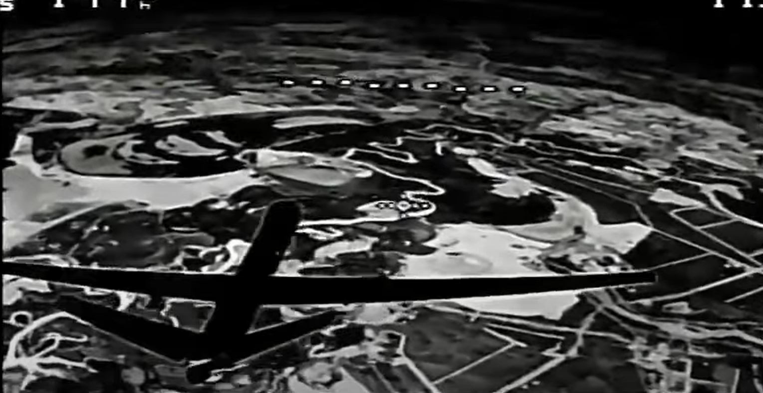 Thermal camera view from a Ukrainian interceptor drone moments before it strikes Russia’s Orion heavy drone near Totikino in Kursk Oblast. Source: 414th Separate Drone Systems Brigade of Ukraine.
