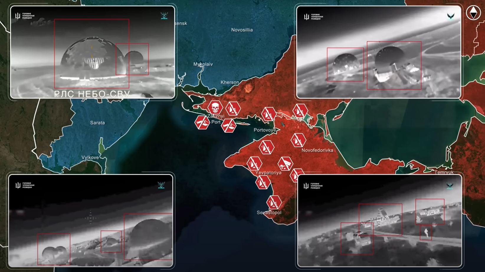 frontline report ukraine takes out russia’s radars one crimea—now bayraktars free fly kill again reporting ukraine's video russian targets crimea s-400 surface-to-air missile systems blinded boats exposed drone strikes have