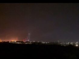 ukraine says struck russia's saratov oil refinery; sources claim kstovo refinery hit too russian air defenses trying shoot down ukrainian drones over overnight 16 2025 telegram/supernova+ attacks part ukraine's systematic