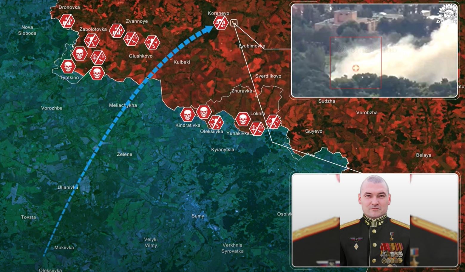 frontline report ukraine flipped sumy front upside down—russia’s elite brigade lost its hq general last hope reporting ukraine's video strikesjpgs today interesting updates direction news ukrainian reports