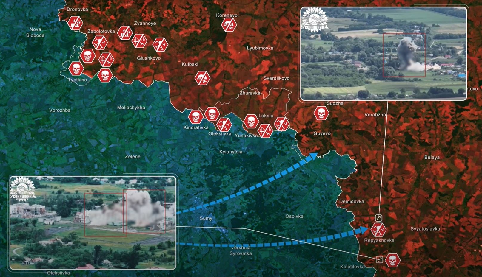 frontline report ukraine flipped sumy front upside down—russia’s elite brigade lost its hq general last hope reporting ukraine's video strikes3 today interesting updates direction news ukrainian reports