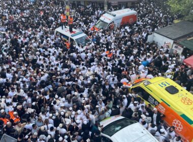 Jewish pilgrims in Uman, Cherkasy Oblast, in 2023. Photo: Interfax-Ukraine.