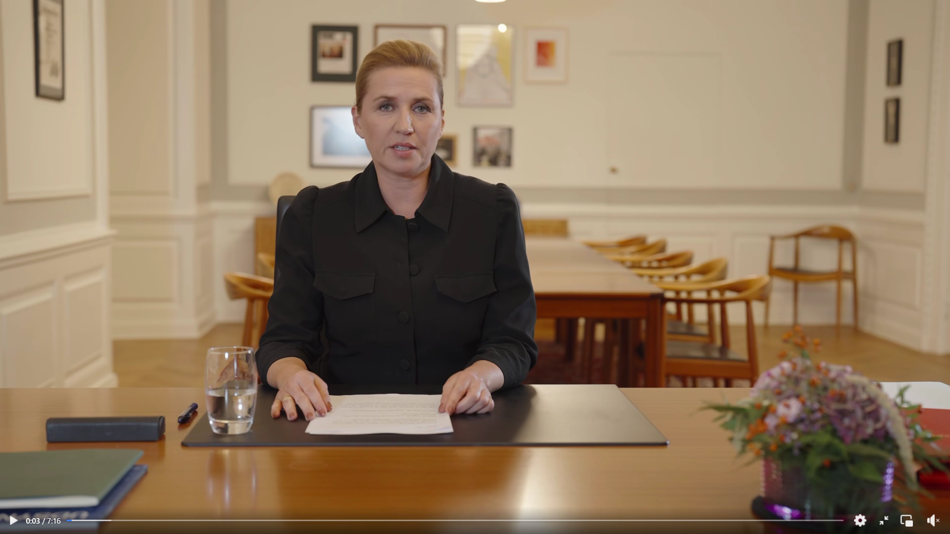 Danish Prime Minister Mette Frederiksen
