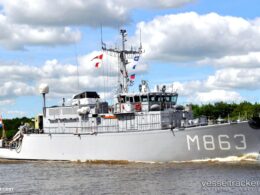 ukraine receives new dutch minehunter — another follow before year ends · post navy ship zrms vlaardingen handed over summer 2025 vesseltracker 1123466 news ukrainian reports