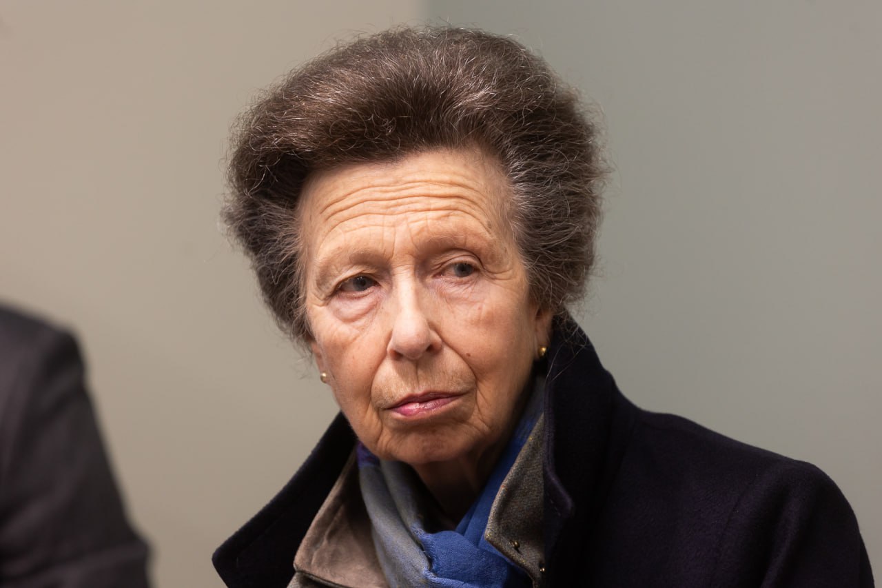 Princess Anne during her visit to Kyiv on 30 September 2025.