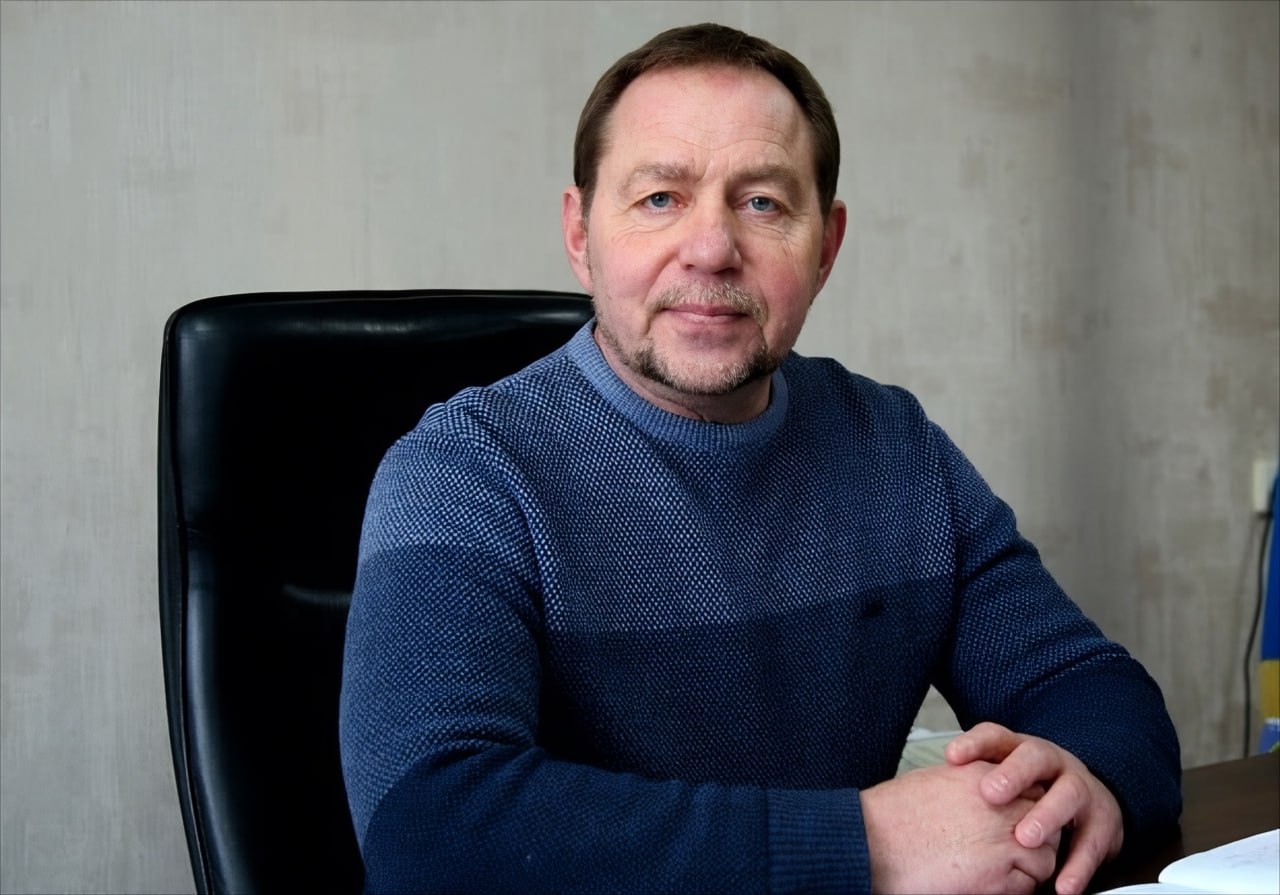 Yevhen Matvieiev, mayor of Dniprorudne in occupied Zaporizhzhia Oblast