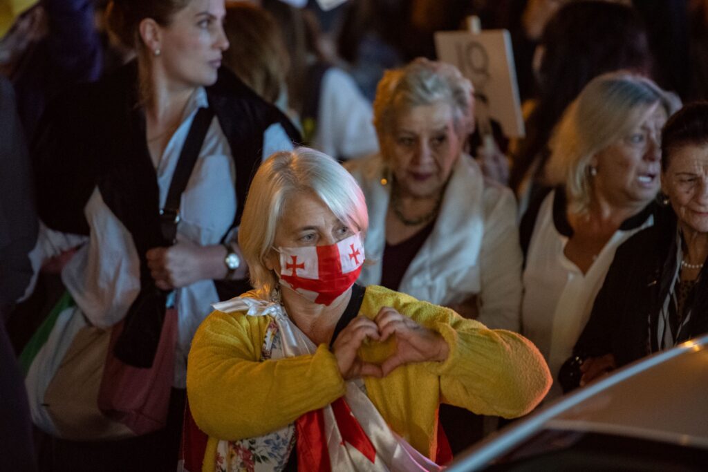 Georgia protests against pro-Russian georgian dream Russian influence