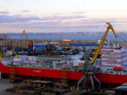 A Lukoil oil tanker, 2009.