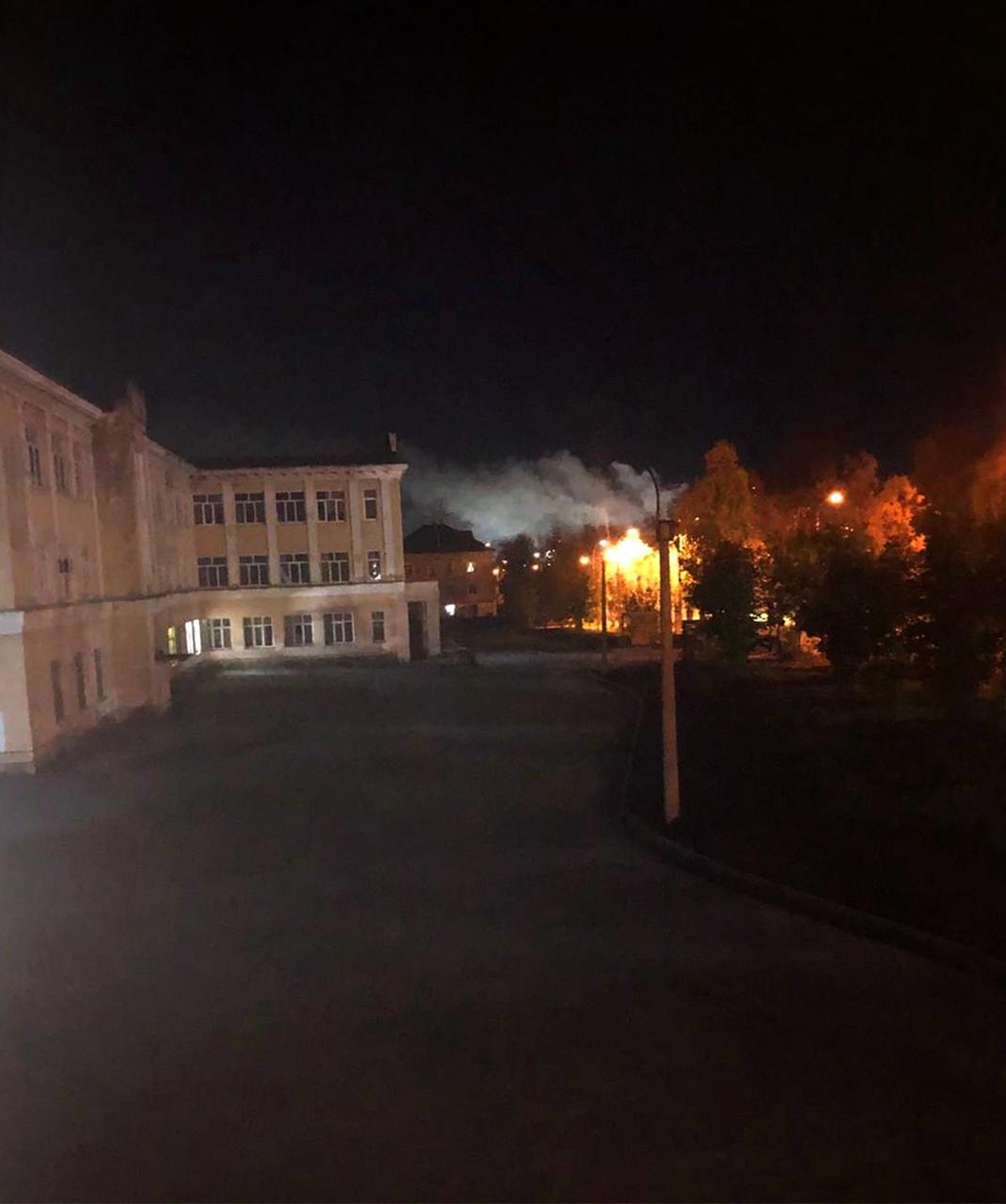 russia fertilizer-explosives plant 1600 km ukraine explodes—ammonia refrigerator blast claimed smoke seen rising near azot russia's perm krai 2 2025 5400172882635652215 series explosions rocked major russian chemical factory evening uralchem