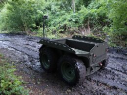 Ground drone UGV medical evacuations