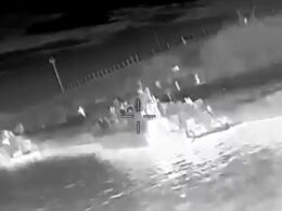 russian boat three radars ukraine’s ghosts erase defenses occupied crimea · post drone view bk-16 landing craft moments before strike 26 2025 earlier hur capture ukraine news ukrainian reports