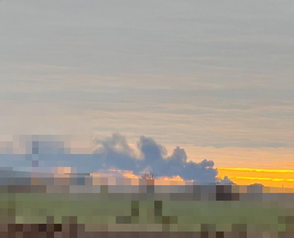 russia’s overnight strike cripples poltava gas fields — extraction halted across region · post smoke rises oblast after russia's missile strikes 16 2025 telegram/tsaplienko kai_1760596422346 ukraine news ukrainian reports