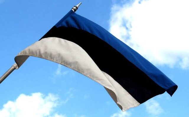 Estonian flag.