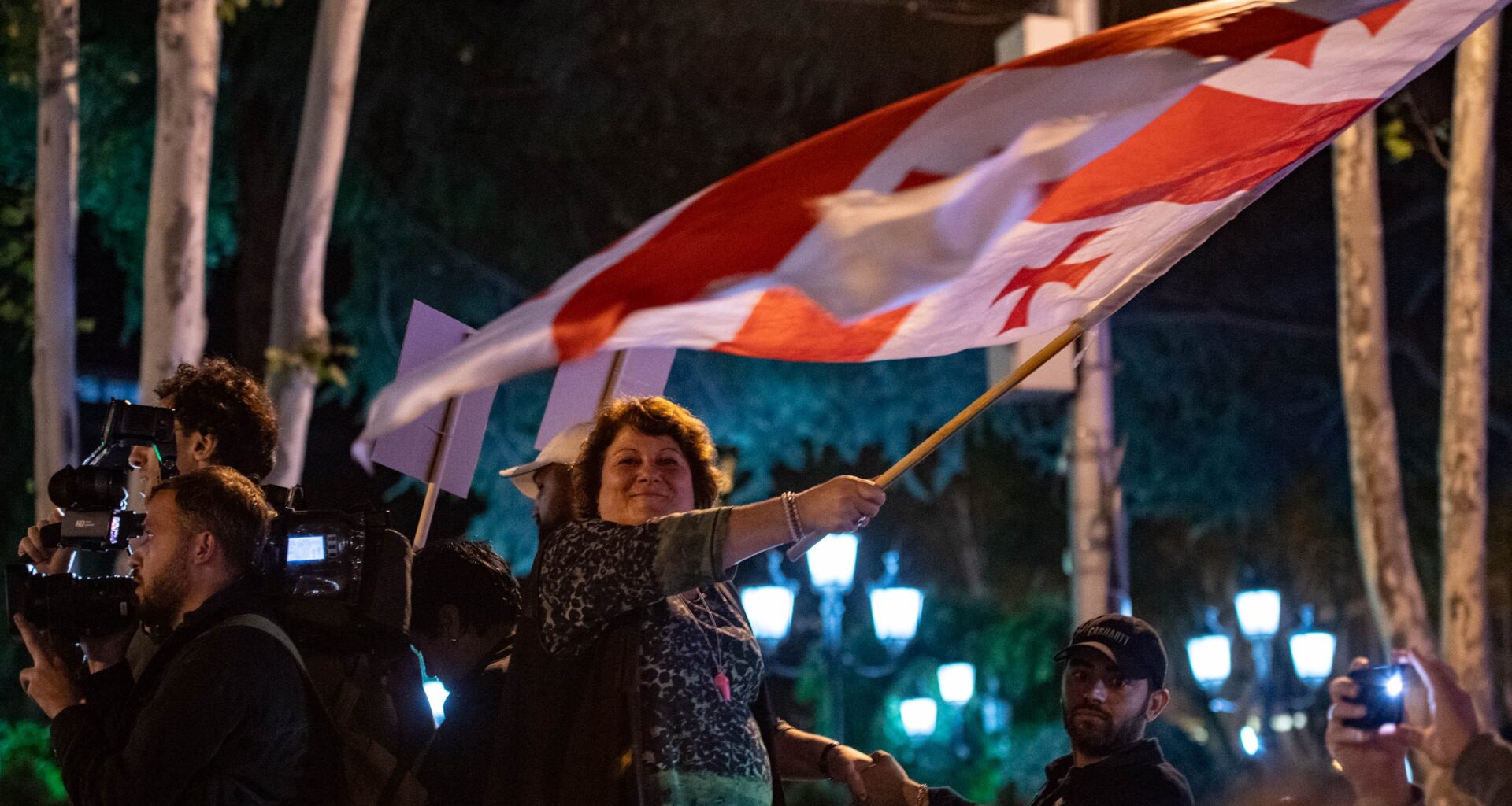 Georgia protests against pro-Russian georgian dream Russian influence