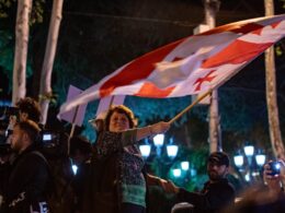 Georgia protests against pro-Russian georgian dream Russian influence