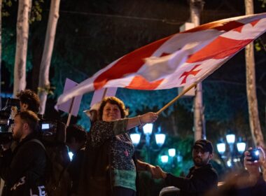 Georgia protests against pro-Russian georgian dream Russian influence