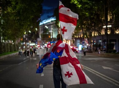 Georgia protests against pro-Russian georgian dream Russian influence