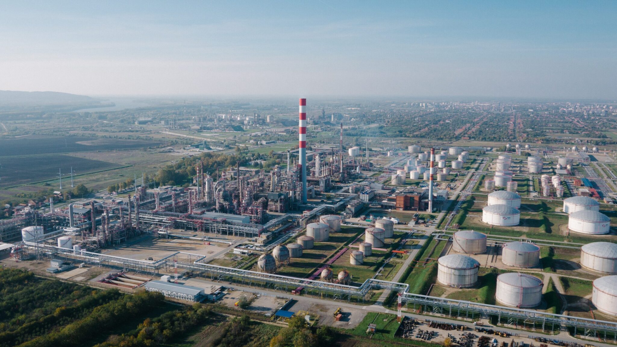 Pančevo refinery in Serbia
