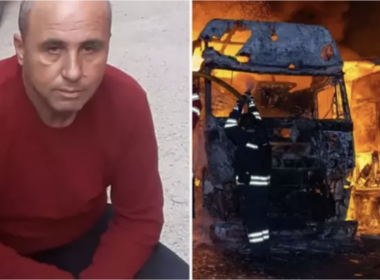 Tevfik Bektaş, a truck driver from Turkey, who was killed in a Russian attack on Kyiv on 28 September. The father of three had delivered cargo to the Ukrainian capital and was waiting in a customs zone when the strike occurred.