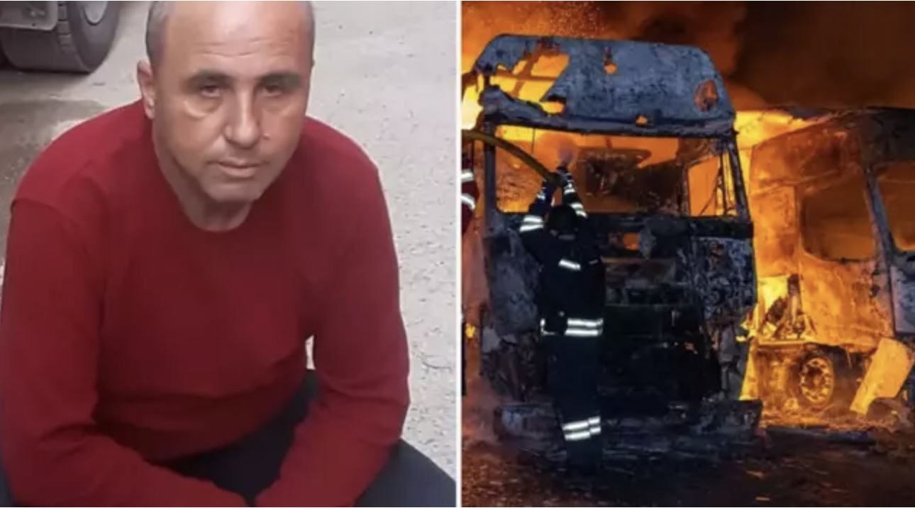 Tevfik Bektaş, a truck driver from Turkey, who was killed in a Russian attack on Kyiv on 28 September. The father of three had delivered cargo to the Ukrainian capital and was waiting in a customs zone when the strike occurred.