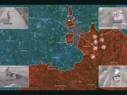 A screenshot from the RFU News - Reporting from Ukraine YouTube video.