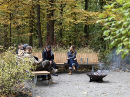 A therapeutic garden opened at Kyiv's VDNKh on October 17 to support emotional recovery for veterans, military personnel and civilians affected by war trauma through contact with nature.