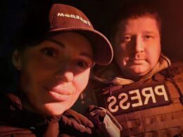 Ukrainian journalists Olena Hubanova and Yevhen Karmazin were killed on 23 October when a Russian drone struck their civilian vehicle in Kramatorsk, Donetsk Oblast.