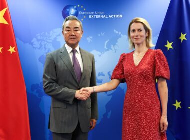 wang yi and kaja kallas
