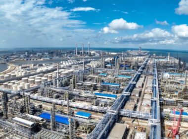 china's newest, yulong refinery.