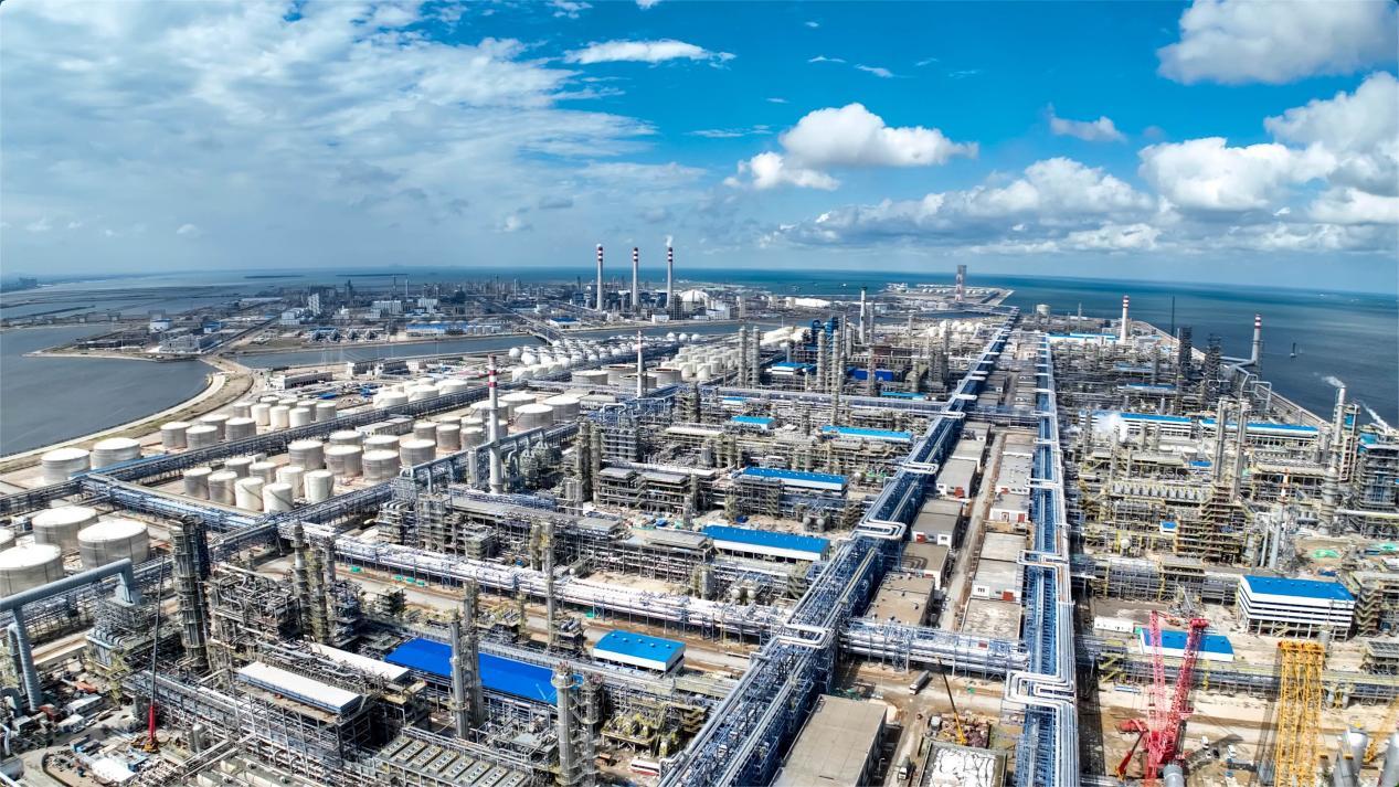 china's newest, yulong refinery.