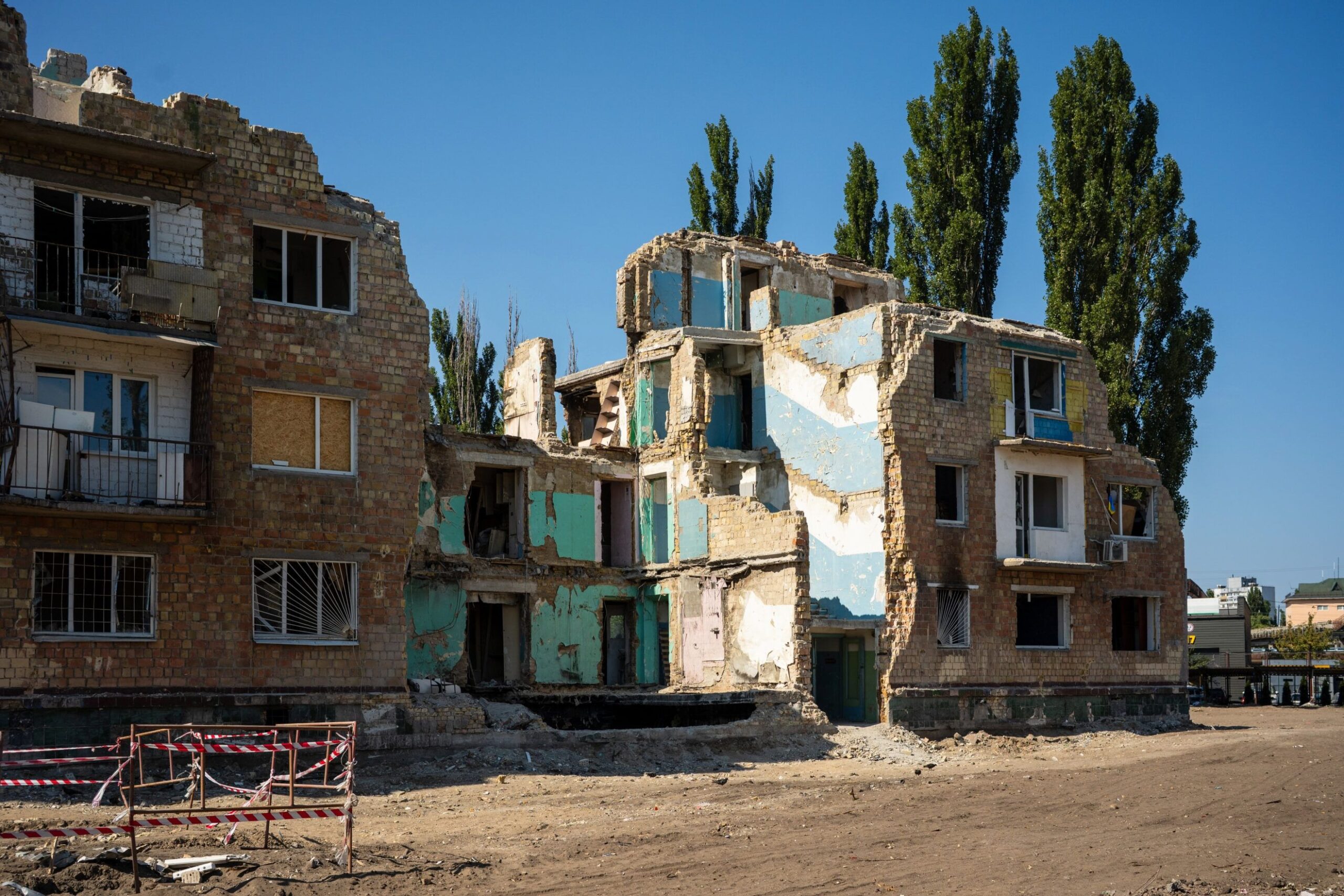 politico kyiv lives under russian drones doubts — ukrainians now wonder europe still remembers · post ruins apartment block hit missile 29 killing 22 people including four children download ukraine