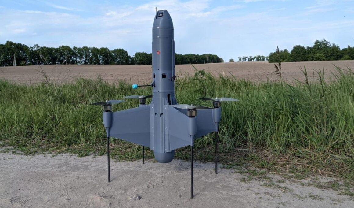 uk build pilot batch octopus interceptor drones under joint project ukraine · post ukrainian drone display near field 2025 militarnyi news reports