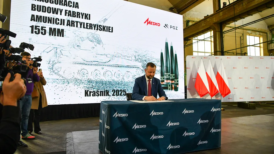 polish defense ministry shell production