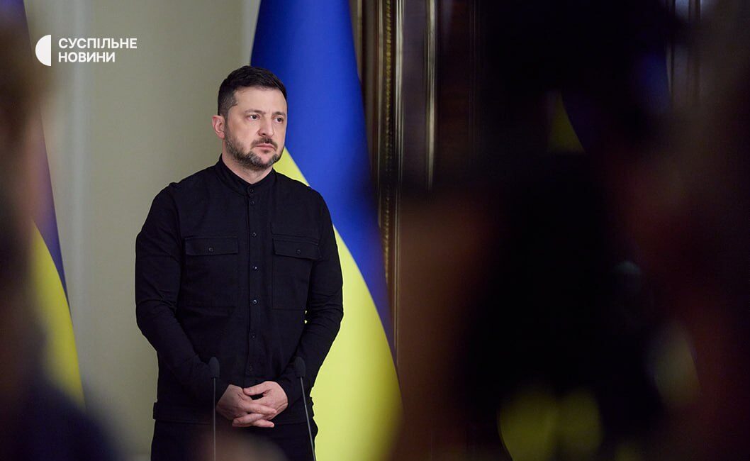 Ukrainian President Volodymyr Zelenskyy at a press conference on 10 October, 2025.