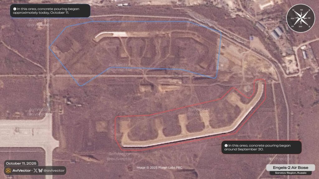 Satellite images show Russia expands its key launch point for massive long-range strikes on Ukraine