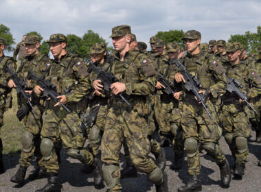 czech army confirms drone activity over its facilities amid europe-wide scare · post soldiers michal pivoňka / cz defence rekrutace_01 ukraine news ukrainian reports