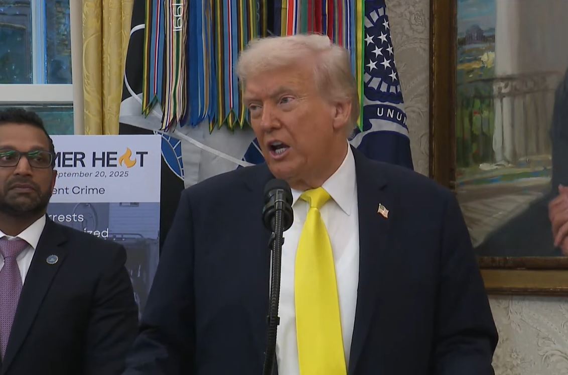 trump claims ukraine wants go offensive — it’s up decide · post speaks during 15 2025 press conference white house youtube/the president donald claimed its war against russia said whether