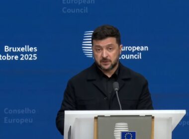 zelenskyy ukraine never used long‑range missiles strike russia · post ukrainian president volodymyr speaks sidelines european council summit brussels 23 2025 / office news reports