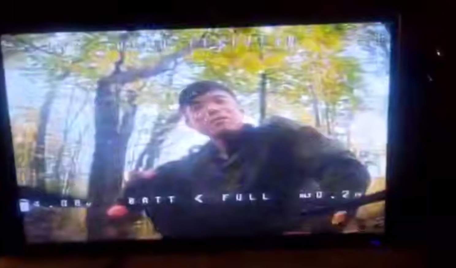 Korean soldier operates a Russian drone.