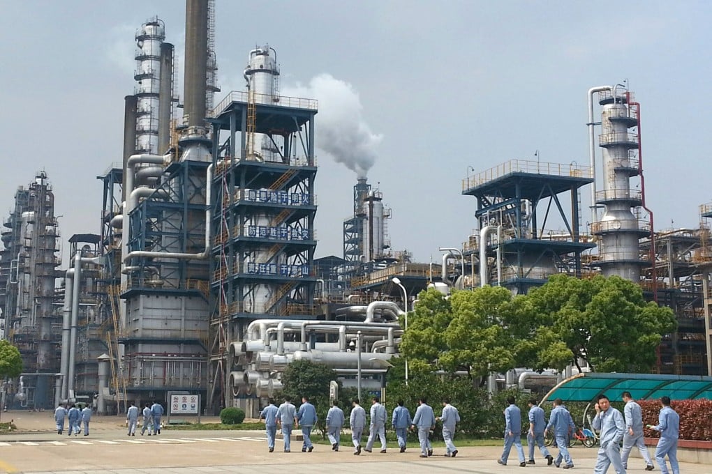 Chinese oil giant Sinopec.