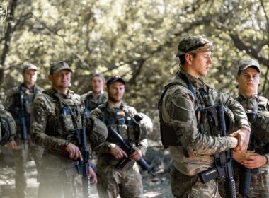 425th Assault Regiment troopers in training in 2024.