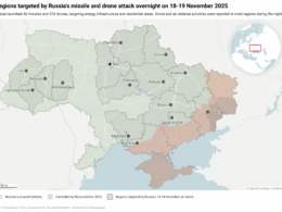 Russia kills 12 civilians in Ternopil, wounds dozens across Ukraine in massive air assault on power grid map