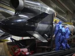 ukraine start mass production 3000 km flamingo missile zelenskyy says workers inspect cruise fire point's secret factory 18 2025 ap photo/efrem lukatsky fb/efrem 535397328 _24984278831178579_1839062619339783429_n long-range weapon has already completed